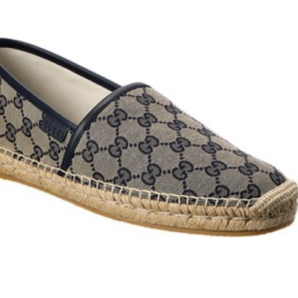 Gucci espadrilles worn once still new IT size 38 US8